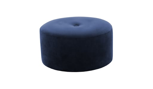 Grand pouf rond Flair - 4 boutons Grand pouf rond Flair - 4 boutons