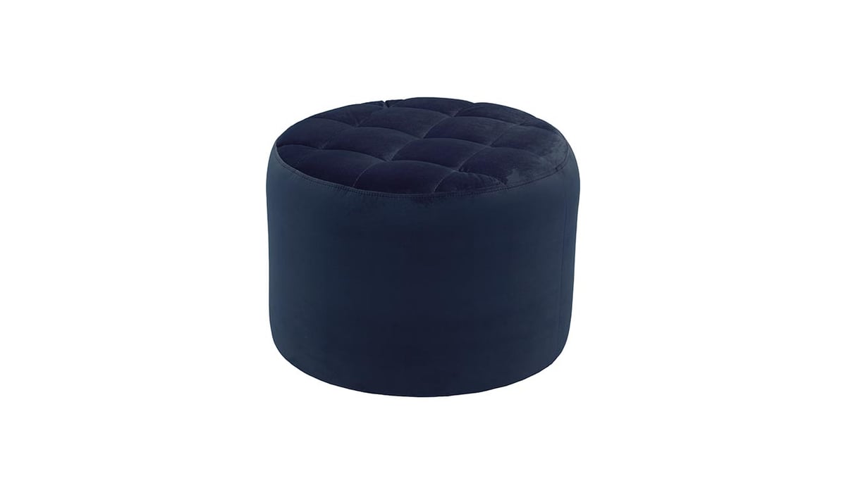Petit pouf rond avec coutures Flair — vue 6