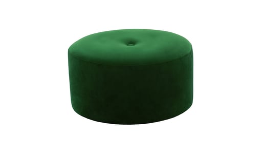 Grand pouf rond Flair - 1 bouton Grand pouf rond Flair - 1 bouton