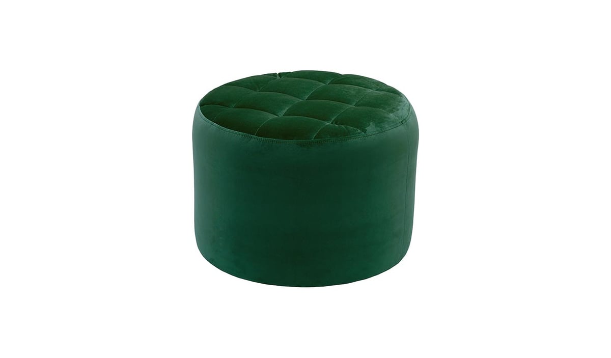 Petit pouf rond avec coutures Flair — vue 5