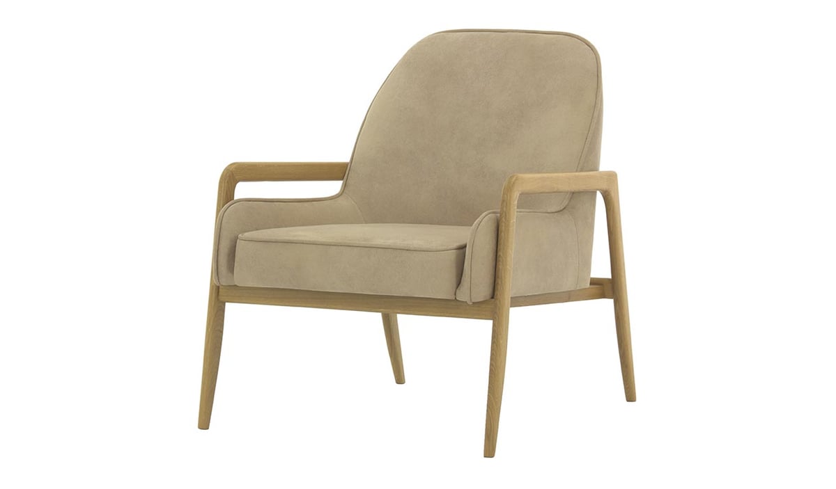 Fauteuil en simili cuir Turin