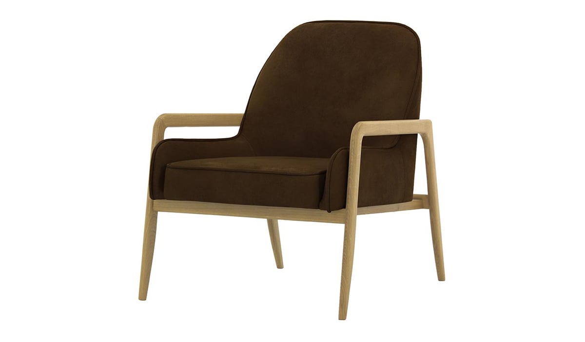 Fauteuil en simili cuir Turin — vue 3