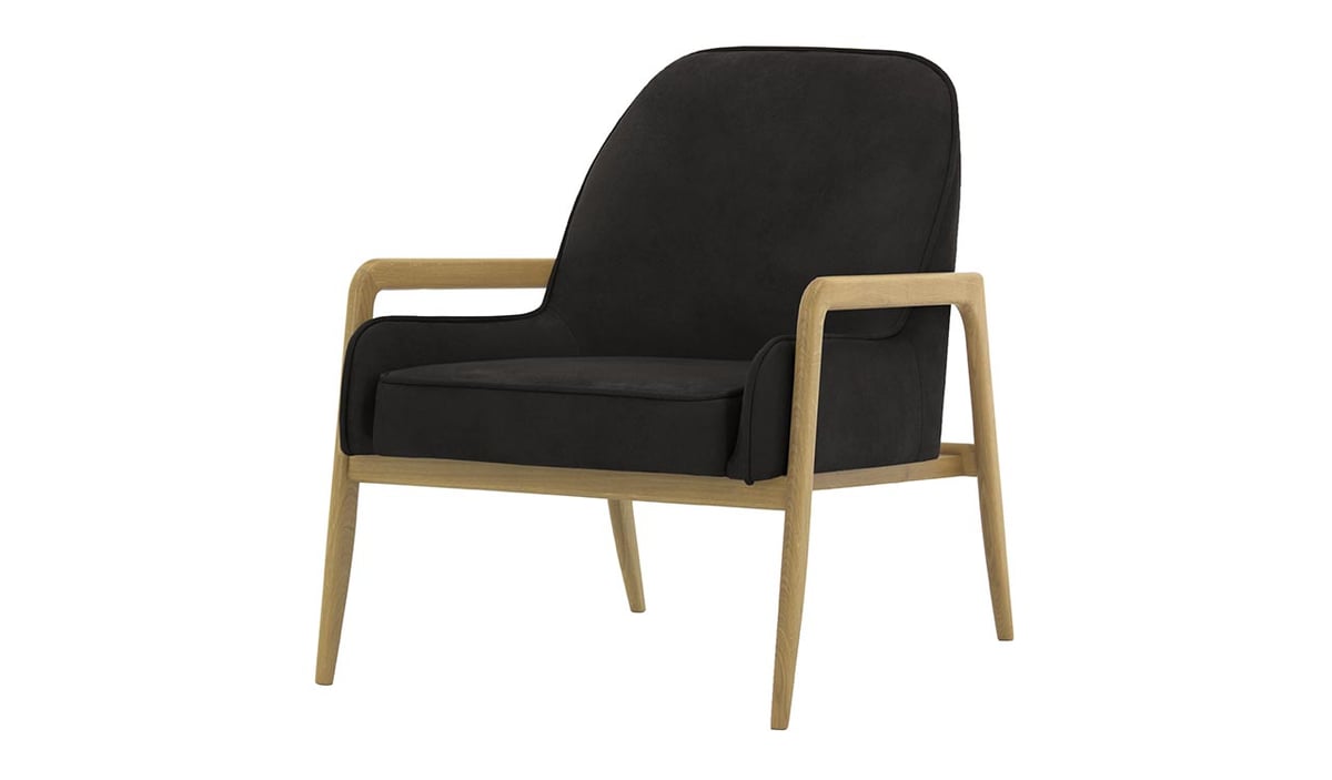 Fauteuil en simili cuir Turin — vue 5