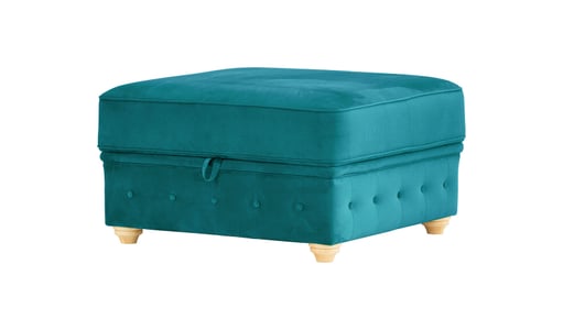 Chesterfield Borneo – Pouf avec coffre de rangement Chesterfield Borneo – Pouf avec coffre de rangement
