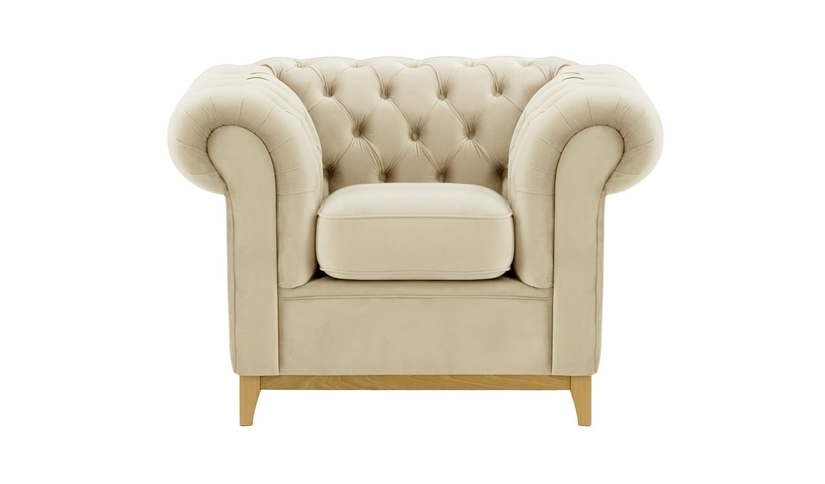 Fauteuil Chesterfield Wood