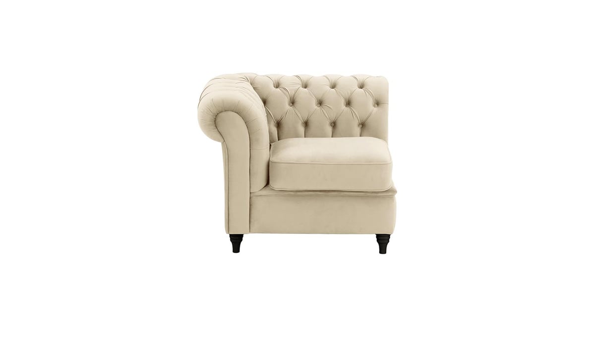 Chesterfield – Module extrémité gauche une personne (1L) — vue 4