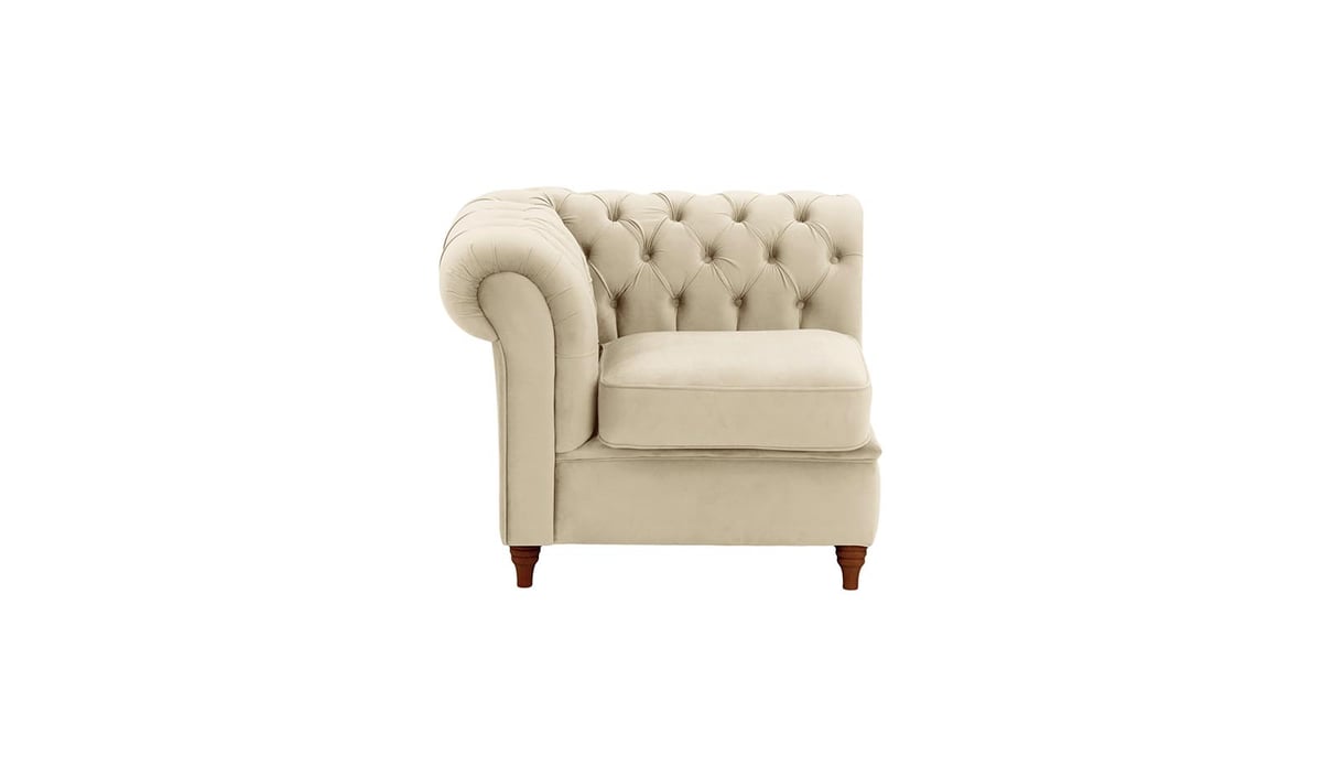 Chesterfield – Module extrémité gauche une personne (1L) — vue 3