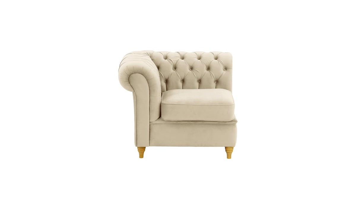 Chesterfield – Module extrémité gauche une personne (1L)