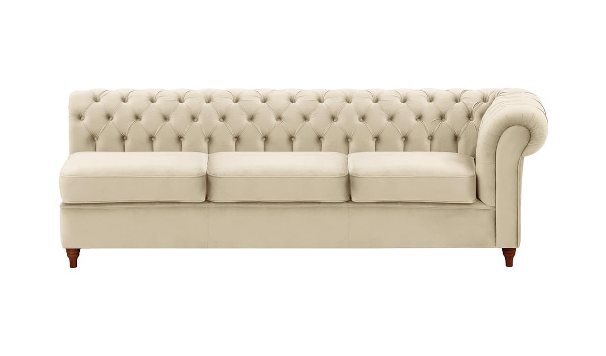 Chesterfield- Module d’extrémité droite trois places (3R) — vue 3