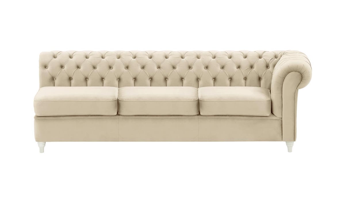 Chesterfield- Module d’extrémité droite trois places (3R) — vue 5