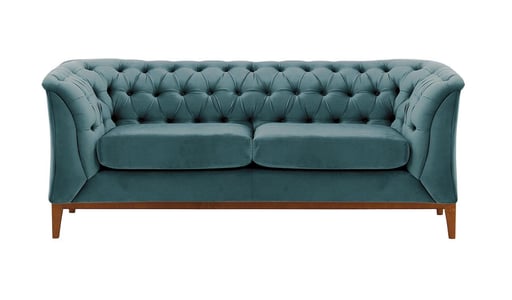 Canapé deux places Chesterfield Modern Wood Canapé deux places Chesterfield Modern Wood