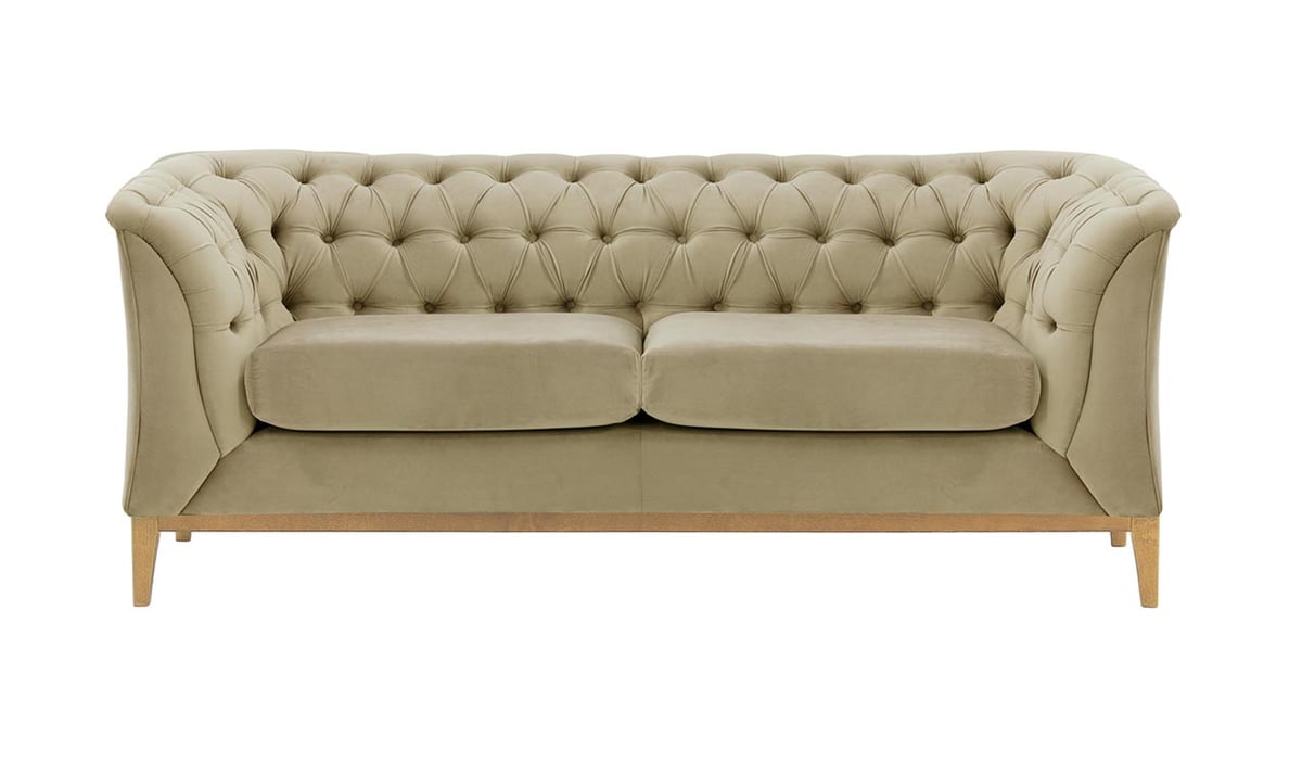 Canapé deux places Chesterfield Modern Wood