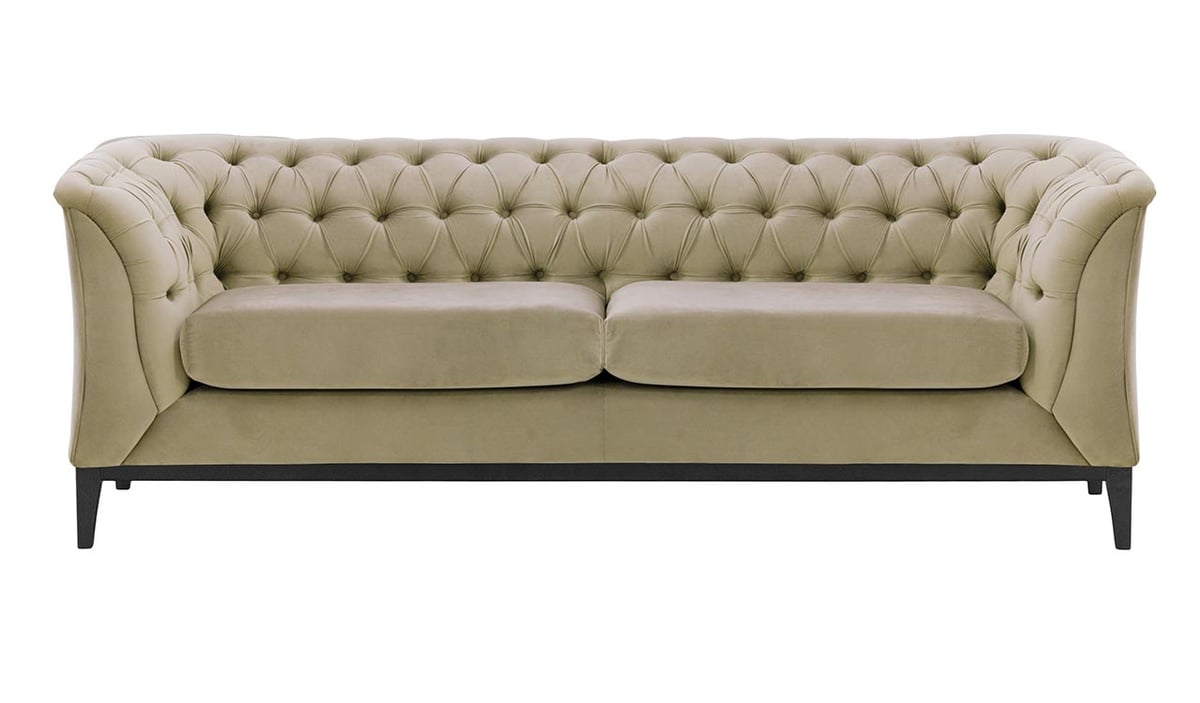 Canapé 2,5 places Chesterfield Modern Wood — vue 4