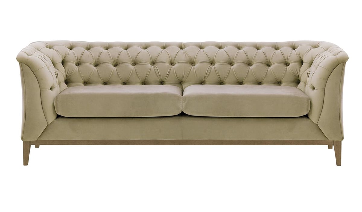 Canapé 2,5 places Chesterfield Modern Wood — vue 7