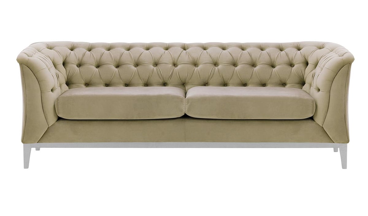 Canapé 2,5 places Chesterfield Modern Wood — vue 5