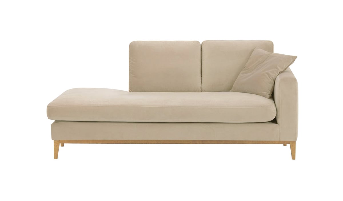 Chaise longue/divan droit Covex Wood