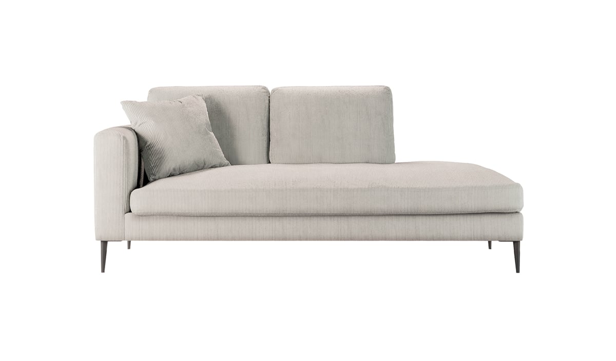 Chaise longue/divan gauche Covex