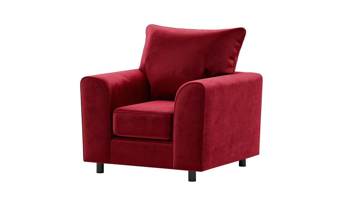 Fauteuil Dillon Velvet — vue 3