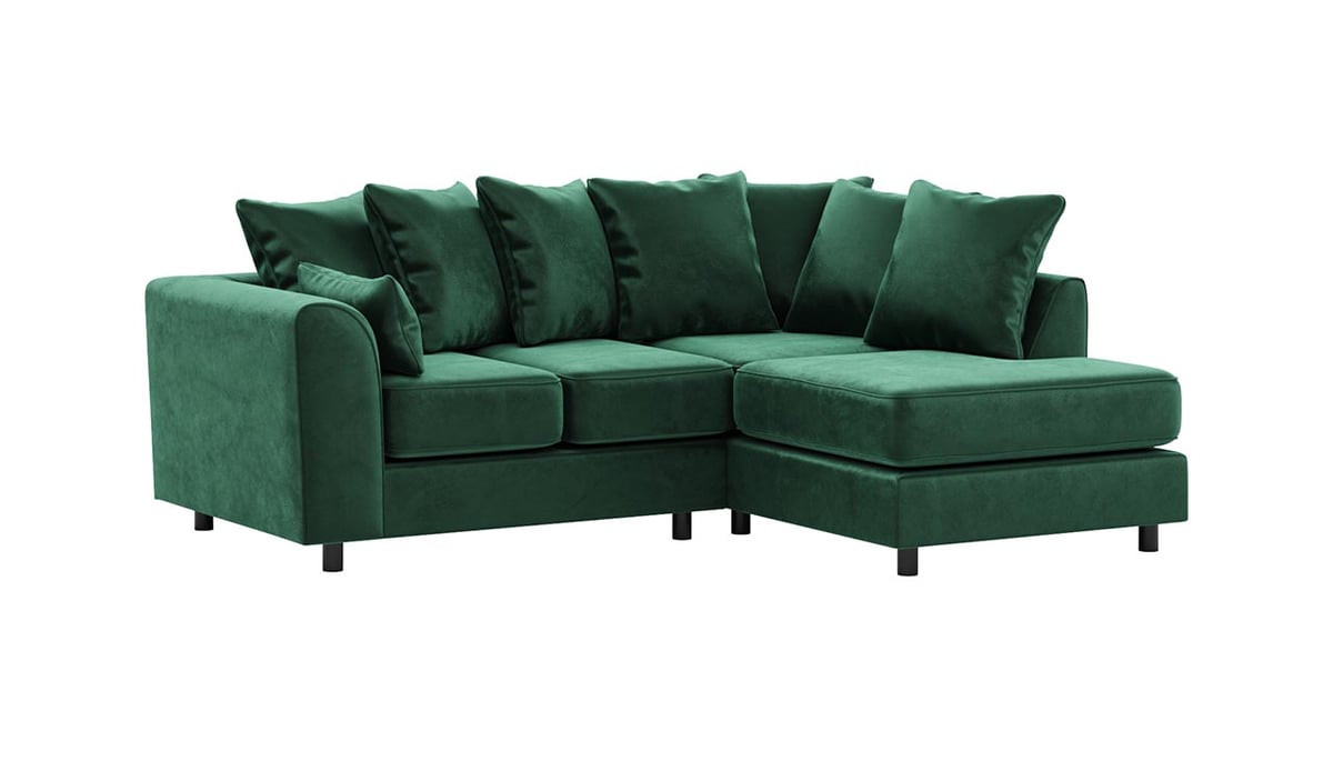 Canapé d’angle droit Dillon Velvet — vue 7