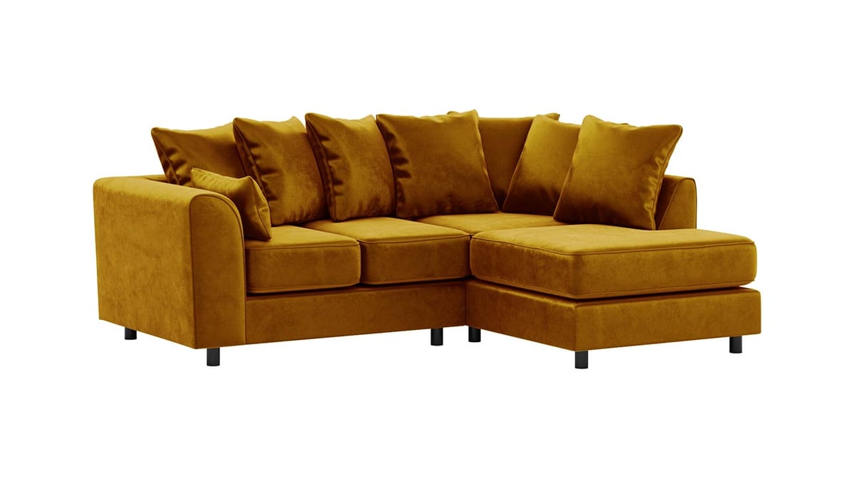 Canapé d’angle droit Dillon Velvet