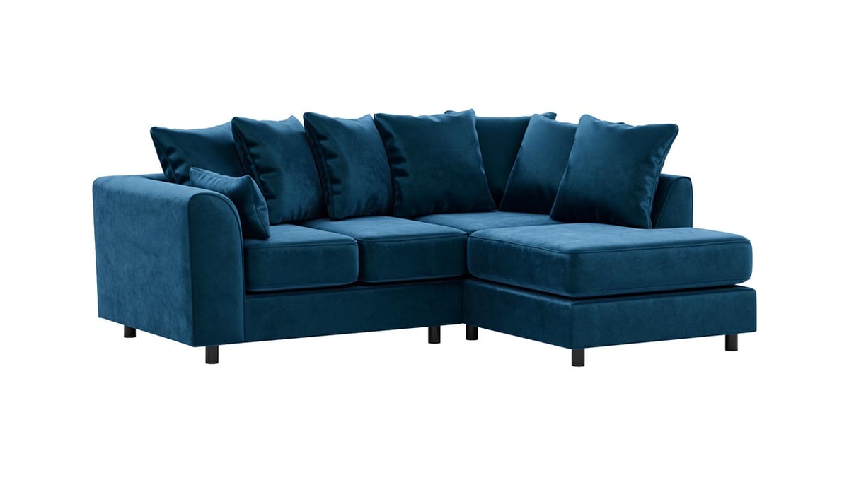 Canapé d’angle droit Dillon Velvet — vue 6