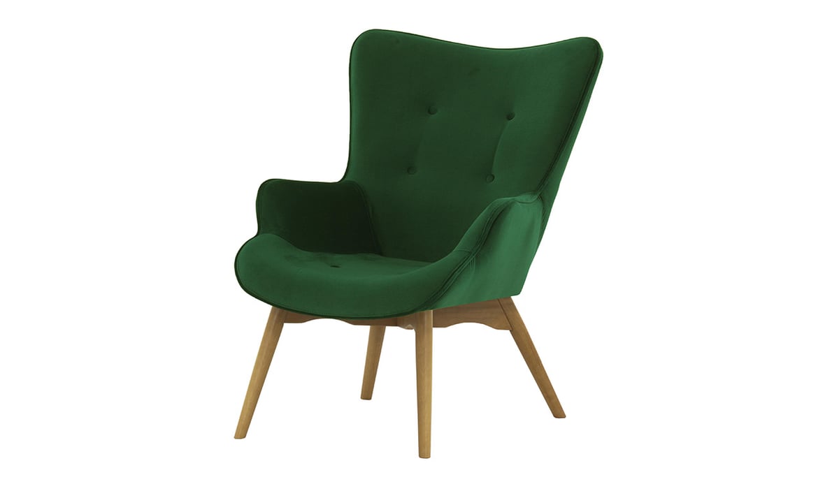 Fauteuil Ducan Velvet — vue 6