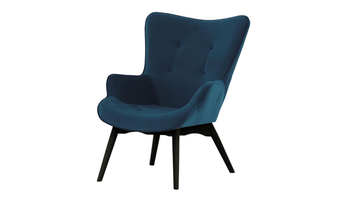Fauteuil Ducan Velvet — vue 4