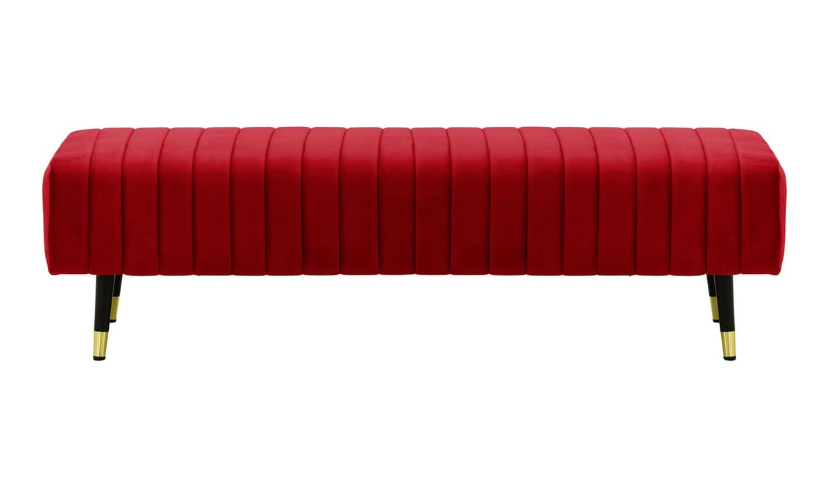 Pouf Slender avec coutures décoratives — vue 4