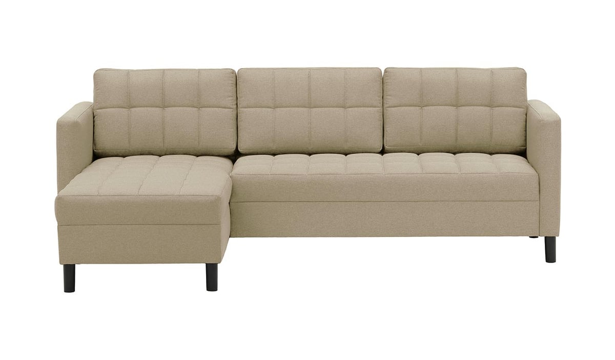Canapé d’angle polyvalent Ludo