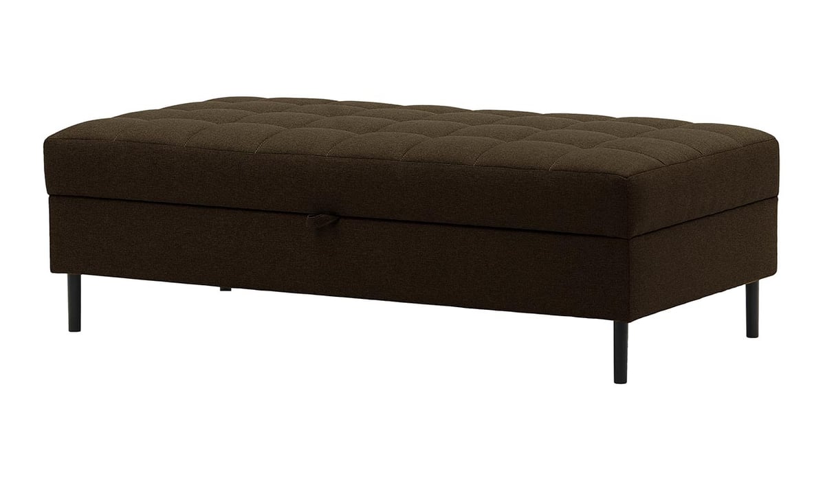 Pouf avec coffre de rangement Ludo — vue 3