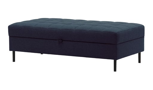 Pouf avec coffre de rangement Ludo Pouf avec coffre de rangement Ludo