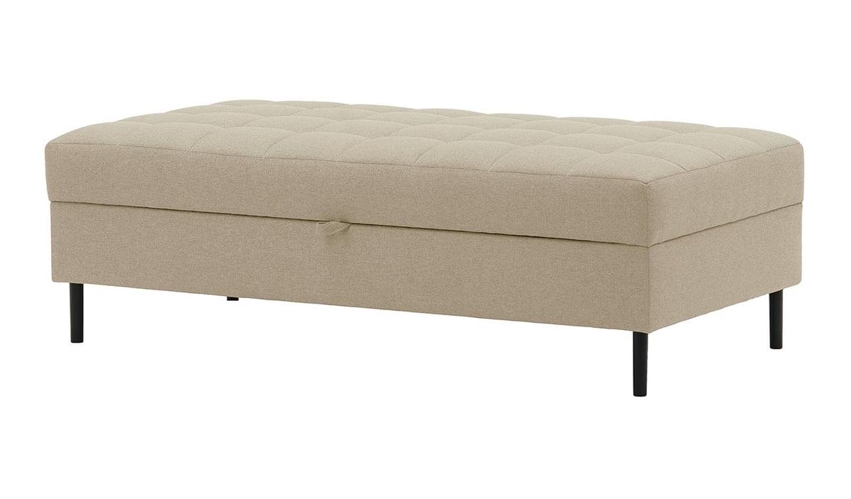 Pouf avec coffre de rangement Ludo