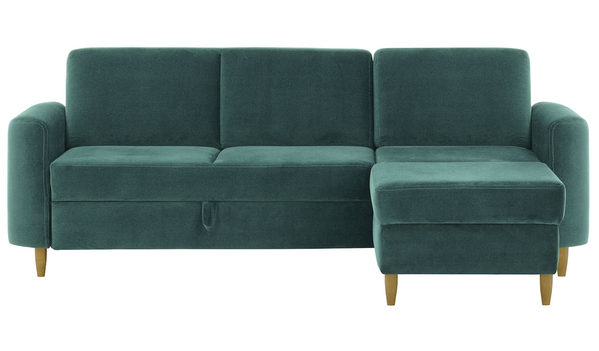 Canapé d’angle Elegance avec fonction lit et coffre de rangement — vue 7