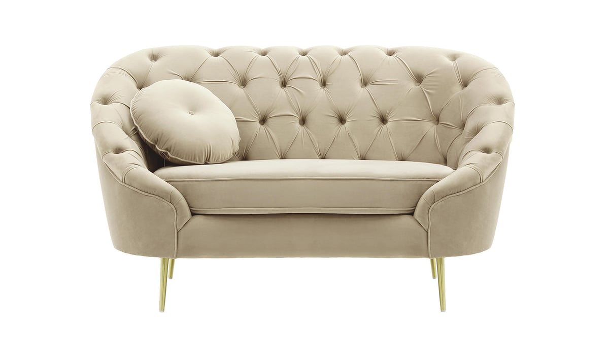 Fauteuil Kooper capitonné