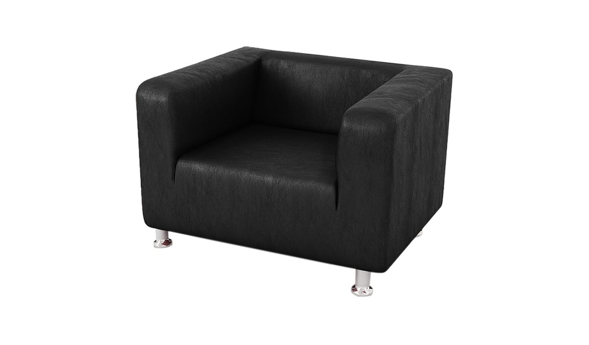 Fauteuil en simili cuir Scala