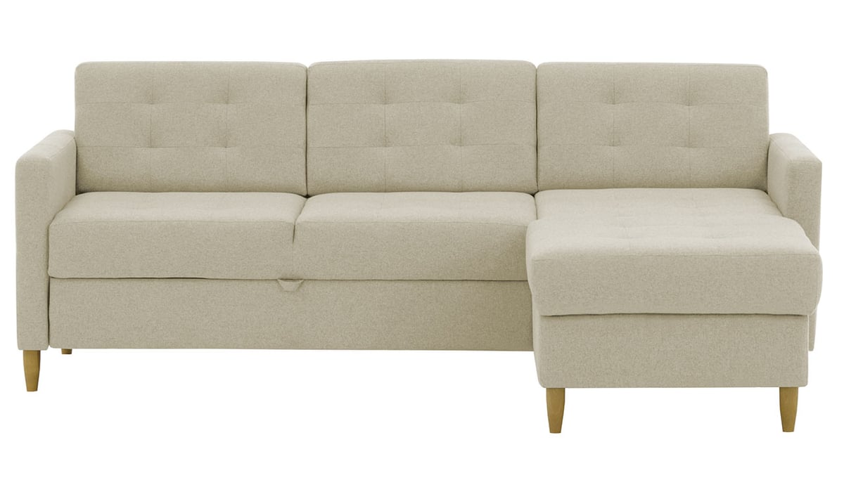 Canapé d’angle polyvalent avec fonction lit et coffre de rangement Explorer