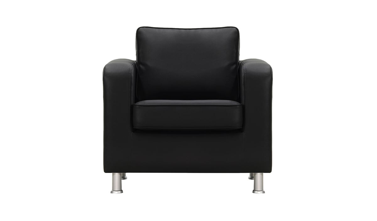 Fauteuil en simili cuir London