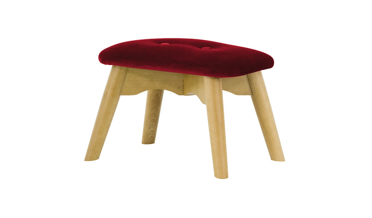 Repose-pied Ducan Mini Velvet