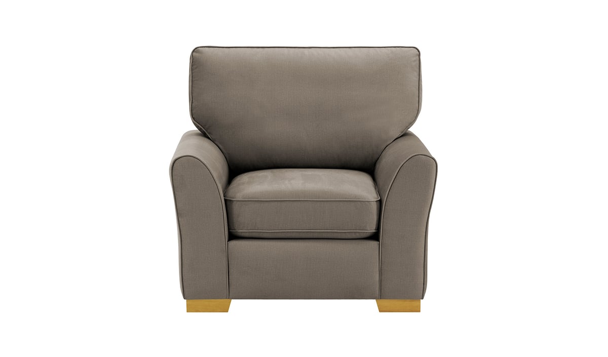 Fauteuil Serena, Fancy 11, Couleur des pieds: Chêne clair — vue 4