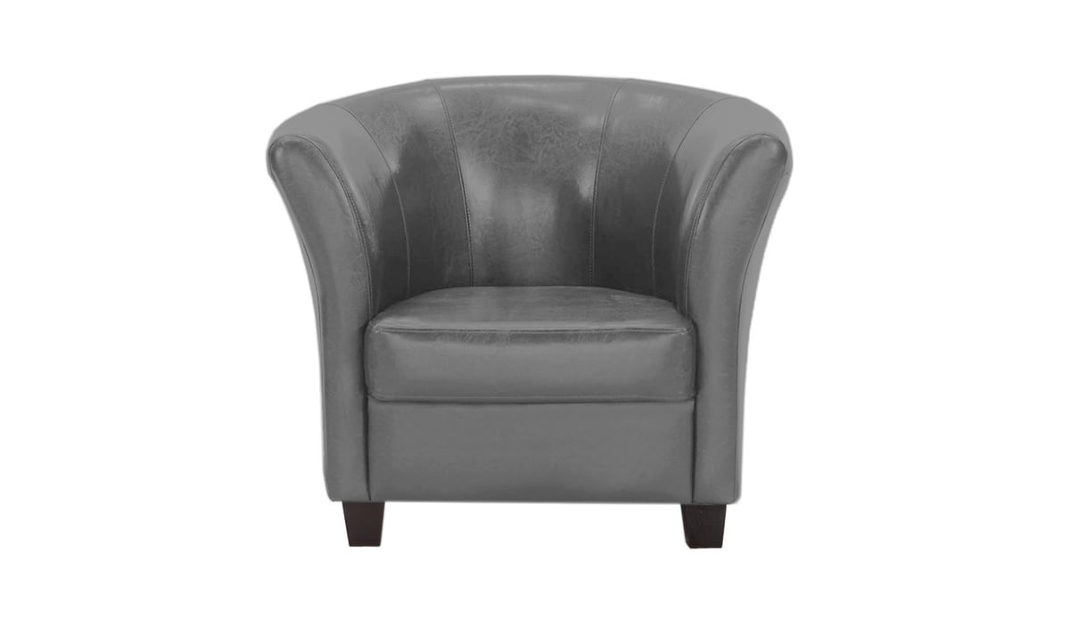 Fauteuil en simili cuir Hobby