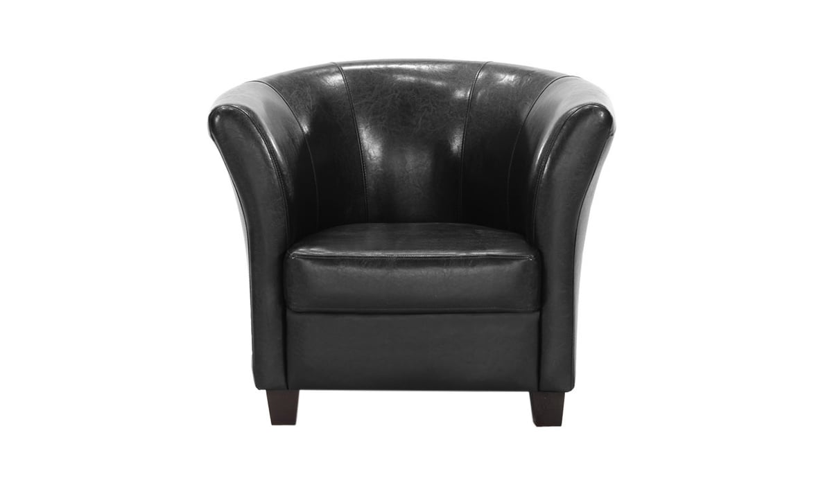 Fauteuil en simili cuir Hobby